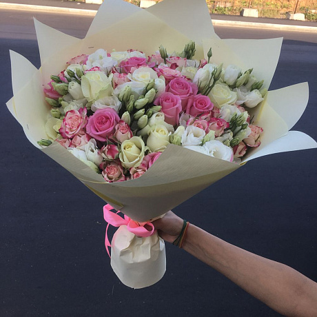 Букет цветов Французская красота №160 - Фото 4