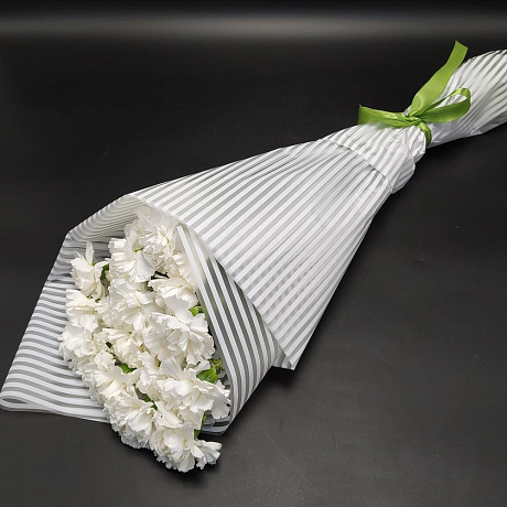 Белые гвоздики №160 - Фото 3