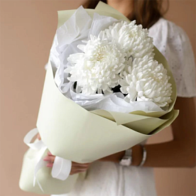 Букет цветов "Антонов" в крафте