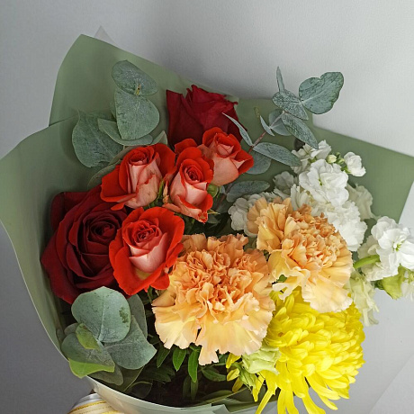 Букет цветов Фруктовый смузи - Фото 2