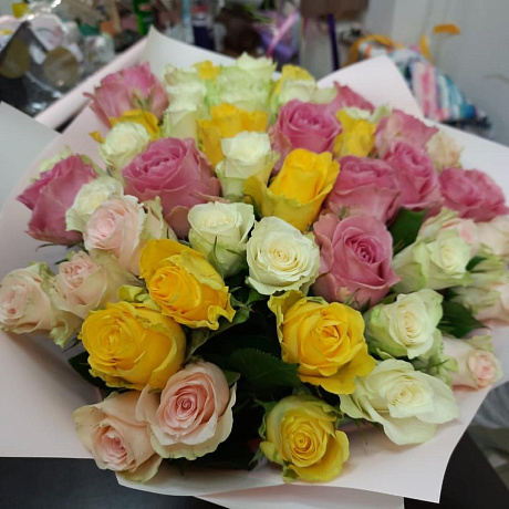 Букет моно лайм - Фото 2