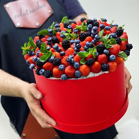 Корзина с фруктами "Premium box"