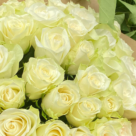 Букет из 35 роз микс №163 - Фото 5