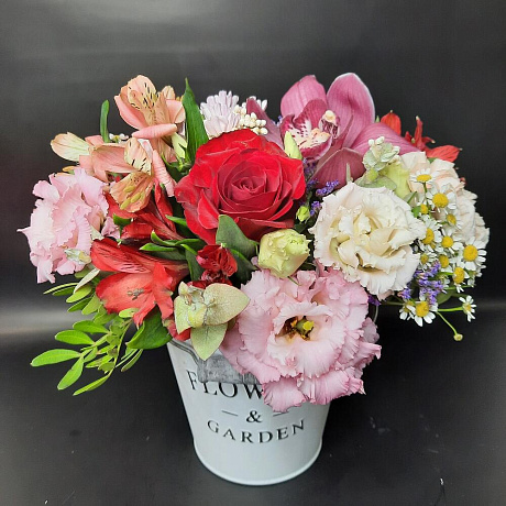 Букет цветов Flowers $garden - Фото 2