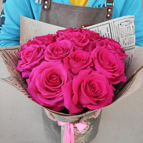 Букет из 11 роз Pink Floyd