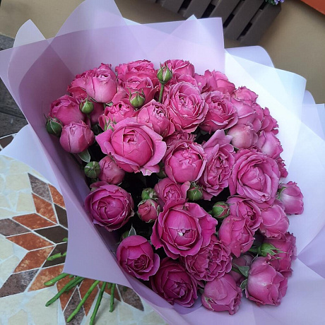 Букет цветов Сердце королевы - Фото 4