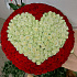 Букет цветов Сердце в корзине №160 - Фото 4