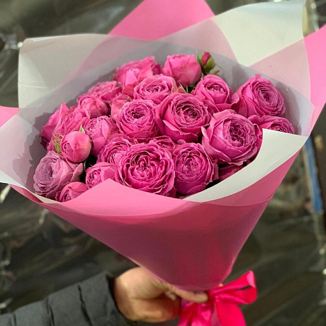 Букет цветов Мисти №164 - Фото 4