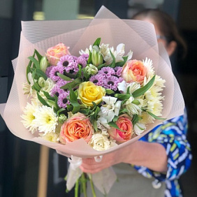 Букет цветов "Лёгкость" №162