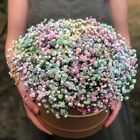 Букет цветов "Радужное облако" №169