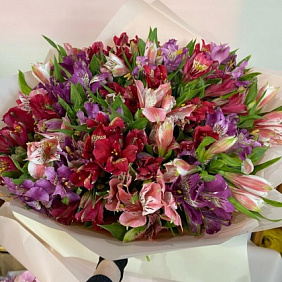 Букет из Альстромерий №187