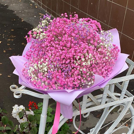 Букет цветов Сиреневый туман №163 - Фото 2