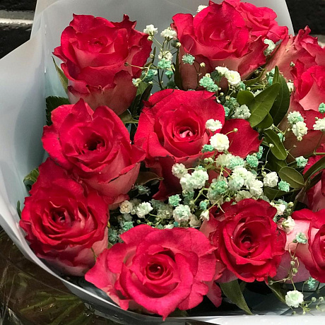 Букет из цветов Мятный бриз - Фото 3