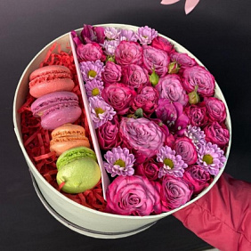 Цветы в коробке №247