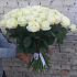 Букет цветов Белая роза №160 - Фото 1