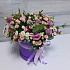 Букет цветов Фиолетовая пудра - Фото 2