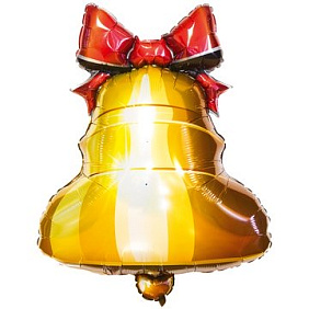 Фольгированная фигура шар "Колокольчик"