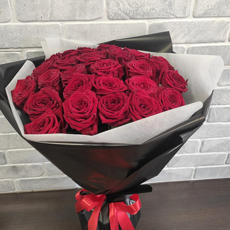 Букет из 31 розы №160 - Фото 3