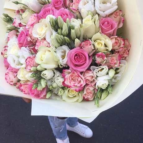 Букет цветов Французская красота №160 - Фото 2