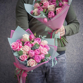 Букет цветов "Командировка в Будапешт"