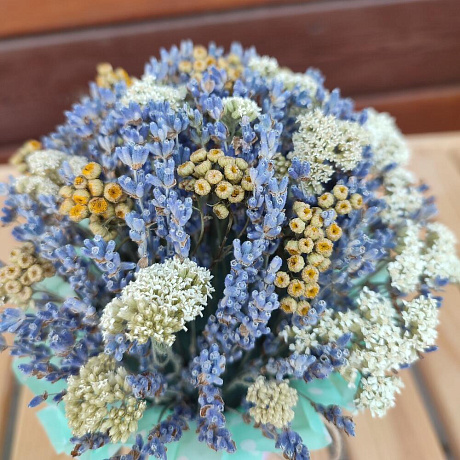 Букет цветов Лавандовый комплимент - Фото 4