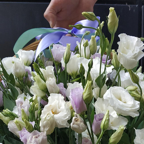 Букет цветов VIP с лизиантусами - Фото 5