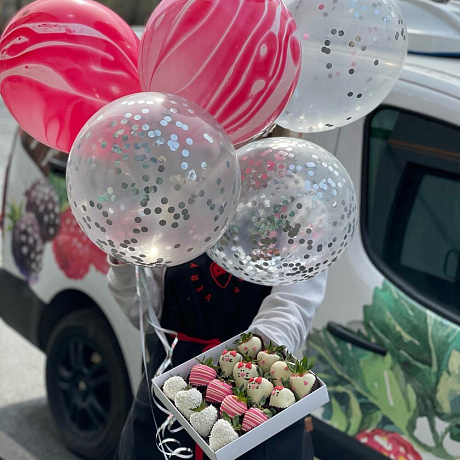 Комбо любовь из шаров - Фото 3