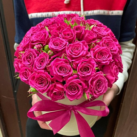 Букет цветов "Малинка" №173