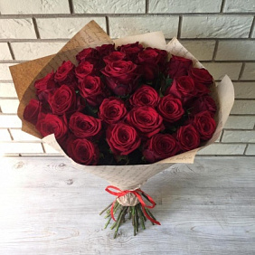 Букет 31 красная роза №161