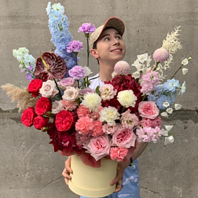 Букет цветов "Devil s eyes"