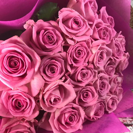 Букет из роз Аква 29 шт - Фото 5