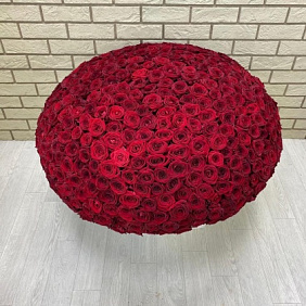 501 Роза в корзине №163