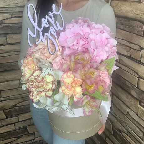 Букет цветов «I Love you»️ - Фото 4