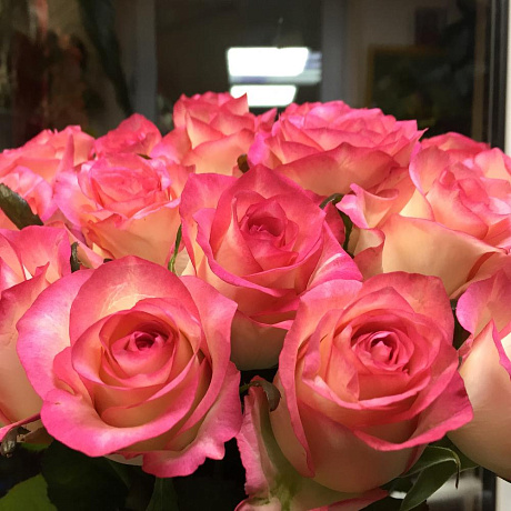 Букет из роз Джамила 17 шт №160 - Фото 3