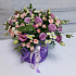 Букет цветов Фиолетовая пудра - Фото 3