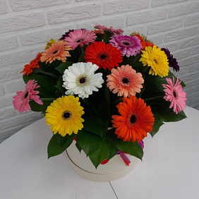 Букет цветов "Радуга" №181