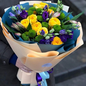 Букет цветов "Сладкий ноябрь" №160