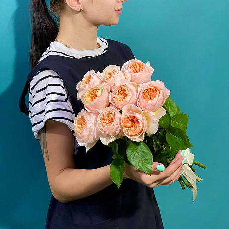 Букет Джульетта моно 9 шт №160 - Фото 4