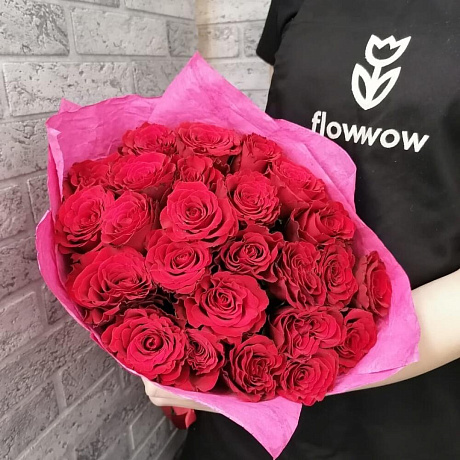 Букет 25 роз все для любви - Фото 2