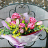 Весенний букет из роз, тюльпанов и мимозы - Фото 4