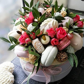 Цветы в коробке №478