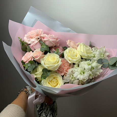 Букет цветов Нежные чувства №162 - Фото 2