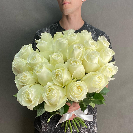 Букет из 25 эквадорских роз №164 - Фото 3