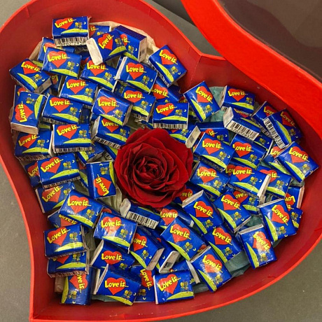 Сердце с розой - Фото 2