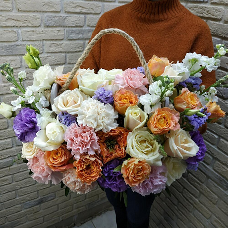 Букет цветов Симфония чувств №160 - Фото 4