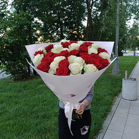 Букет из 35 роз №162