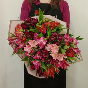Букет Альстромерия микс №170