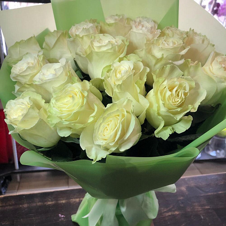 Букет из 19 роз №170 - Фото 4