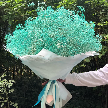 Букет цветов Бирюза - Фото 2