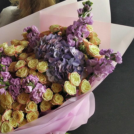 Букет цветов Lavander and vanilla - Фото 6